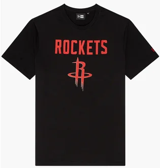 Футболка мужская NEW ERA Rockets Black 60505476