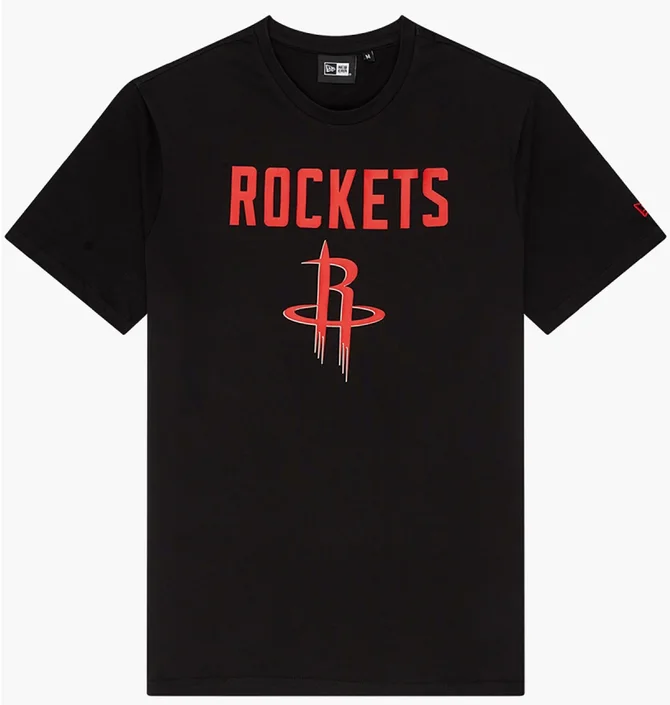 Футболка чоловіча NEW ERA Rockets Black 60505476