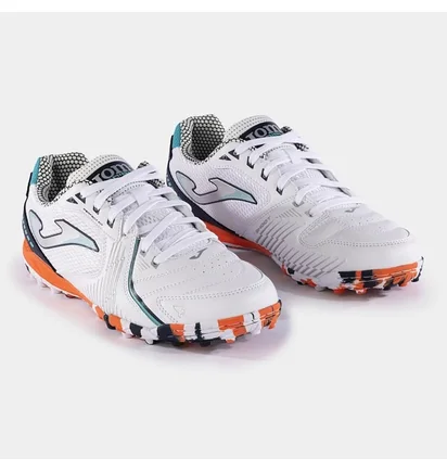 Футзалки мужские Joma Dribling 2432 Orange Turf White DRIW2432TF