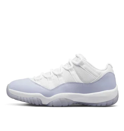Кроссовки женские Air Jordan 11 Retro Low "Pure Violet" White/Light Blue Ah7860-101