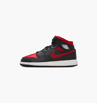 Кроссовки детские Air Jordan 1 Mid (Gs) Black DQ8423-067