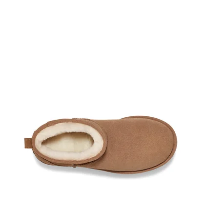 Уггі жіночі UGG Classic Ultra Mini Platform Boot Chestnut Brown 1135092-CHE