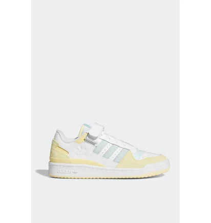 Кросівки чоловічі Adidas Forum Low White/Yellow GX7075