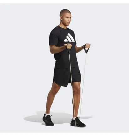 Футболка чоловіча Adidas Train Essentials Feelready Logo Training Tee Black Ib8273