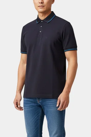 Поло чоловіче Armani Exchange Blue XM001383-AF16262-UB101