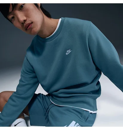 Шорти чоловічі Nike Alumni Ft Turquoise FQ4950-464