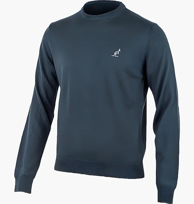 Свитшот мужской AUSTRALIAN Sweater Merinos Crewneck Blue LSUMA0010-061