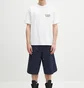 Футболка унісекс wacko maria Washed Heavy White 24FW-WMT-WT02