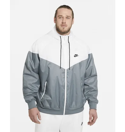 Вітровка чоловіча Nike Sportswear Windrunner Grey/White DA0001-084