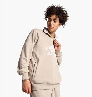 Кофта мужская Converse Classic Sport Quarter Zip Papyrus Beige 10026710-251