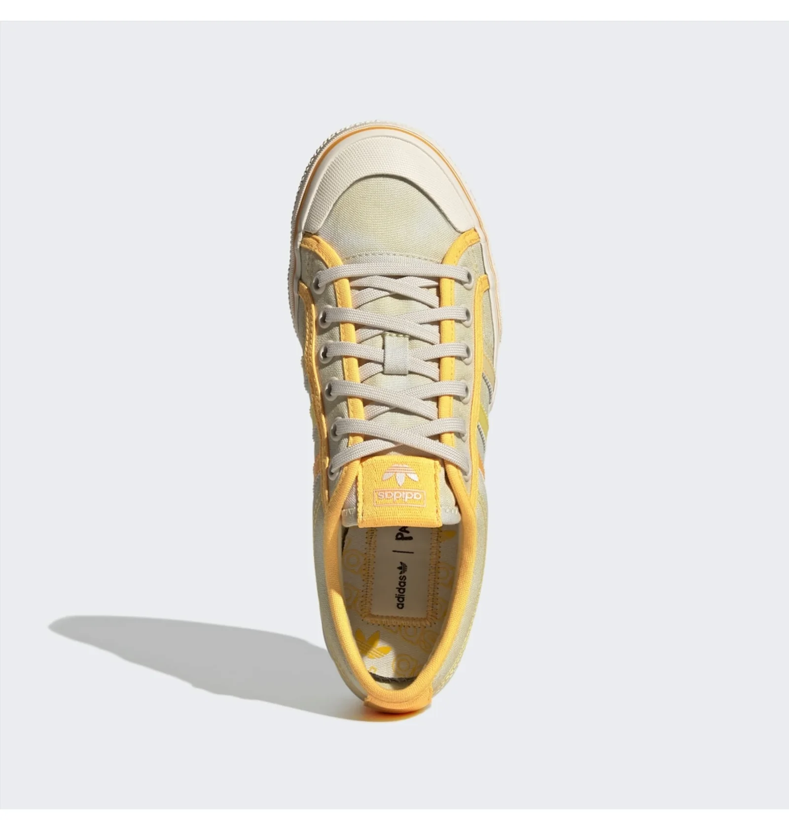 ᐉ Кроссовки женские Adidas Nizza Platform Shoes Yellow Gx4607