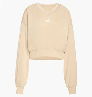 Свитшот женский Adidas Stadium Crew Beige JY6969