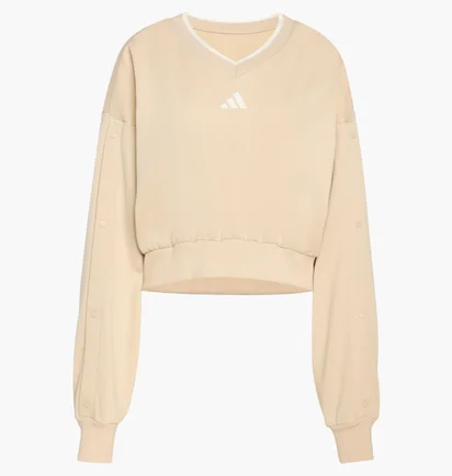 Свитшот женский Adidas Stadium Crew Beige JY6969