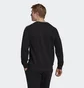 Свитшот мужской Adidas Essentials French Terry 3-Stripes Sweatshirt Black Gk9078