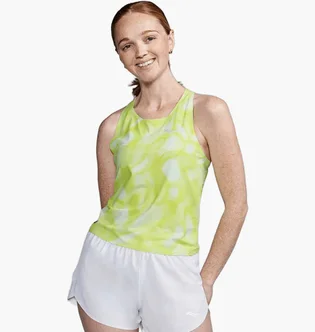 Майка женская Saucony Endorphin Singlet Green SAW800493-SLS5