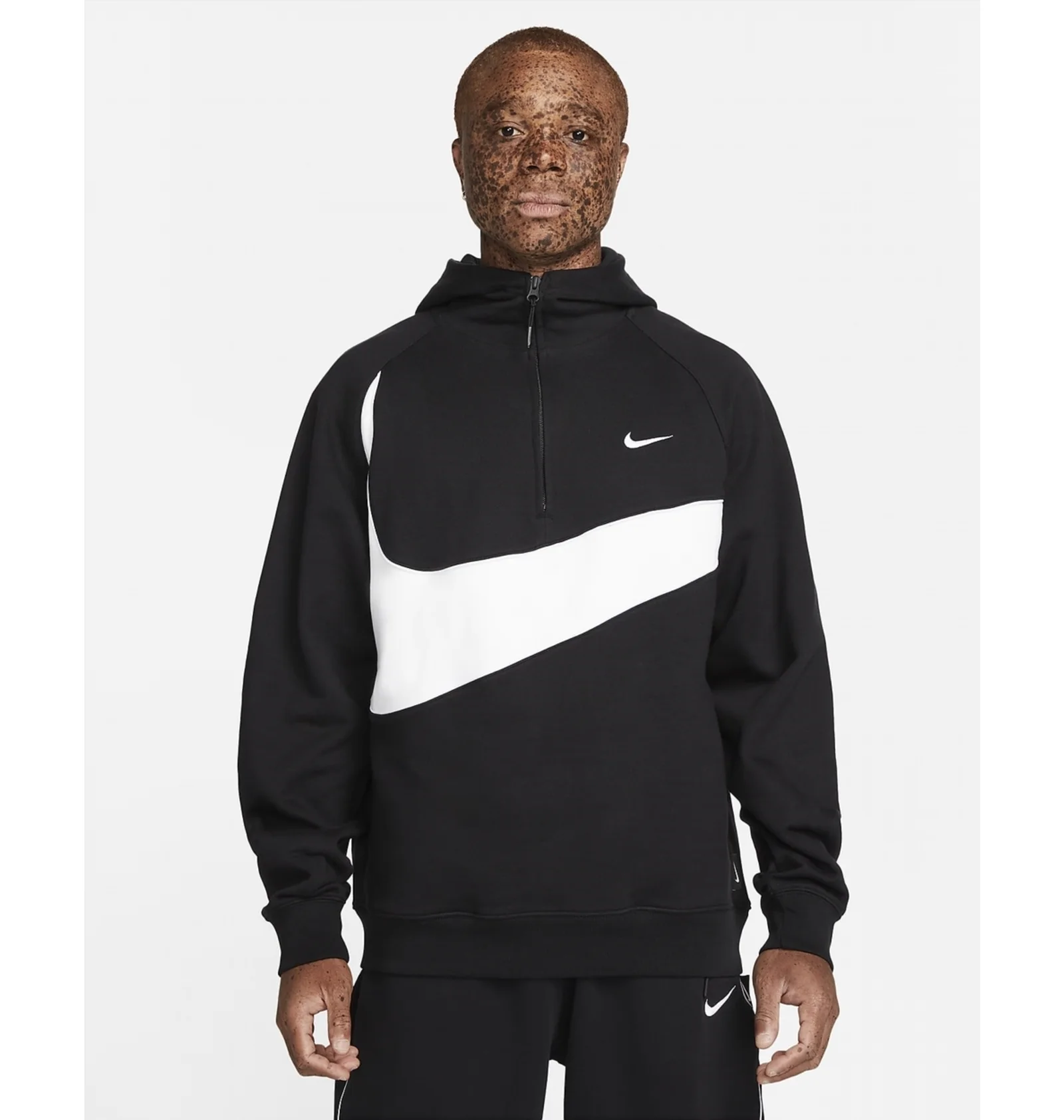 ᐉ Толстовка мужская Nike Swoosh Black Dx0566-010 - купить в