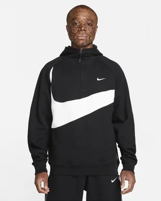 Толстовка чоловіча Nike Swoosh Black Dx0566-010
