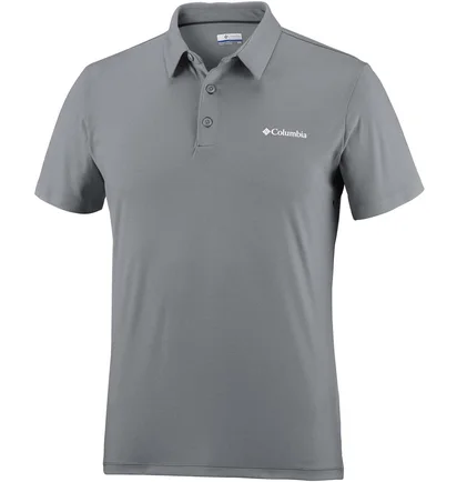 Поло мужское Columbia Triple Canyon Tech Polo Grey AO1287-040