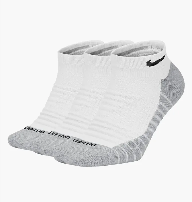 Шкарпетки унісекс Nike U Nk Evry Max Cush Ns White/Grey (3 пари) Sx6964-100