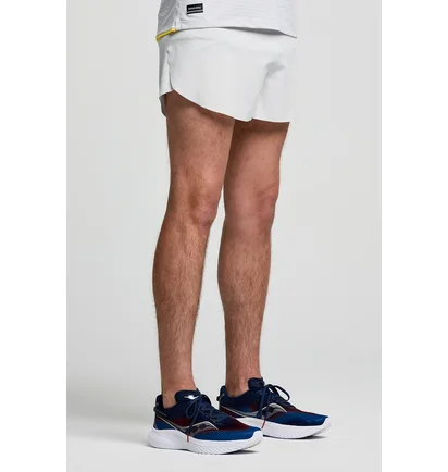 Шорти чоловічі Saucony Kinvara 3 Short White SAM800370-CD