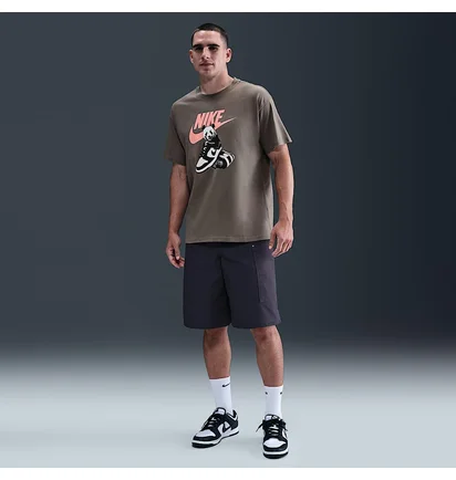 Футболка мужская Nike Nsw Tee Fw Mbr Cnct Fa25 Brown HQ9244-289
