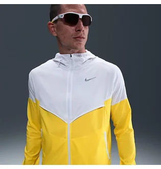 Ветровка мужская Nike Running White/Yellow HV6521-100