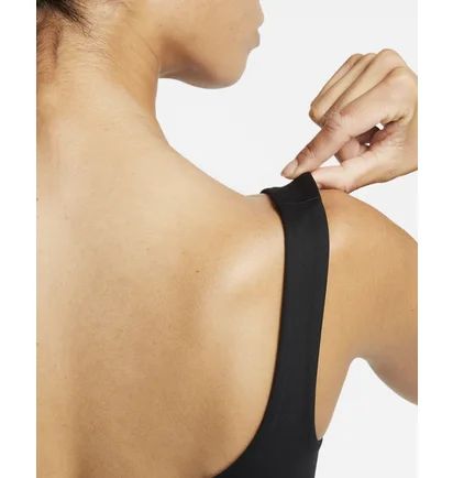 Топ женский Nike Alate All U Light-Support Lightly Lined U-Neck Sports Bra Black DV9855-010