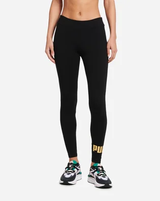 Легінси жіночі Puma Essential Metallic Logo Leggings Black 848307-01