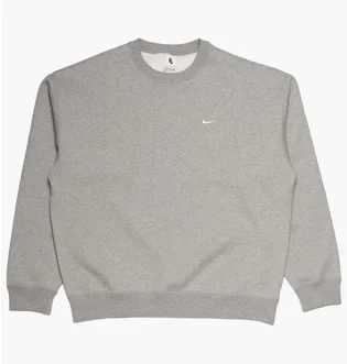 Свитшот мужской Nike Solo Swoosh Crewneck Grey DX1361-063