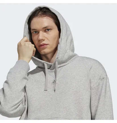 Худи мужское Adidas All Szn French Terry Hoodie Grey Ic9759