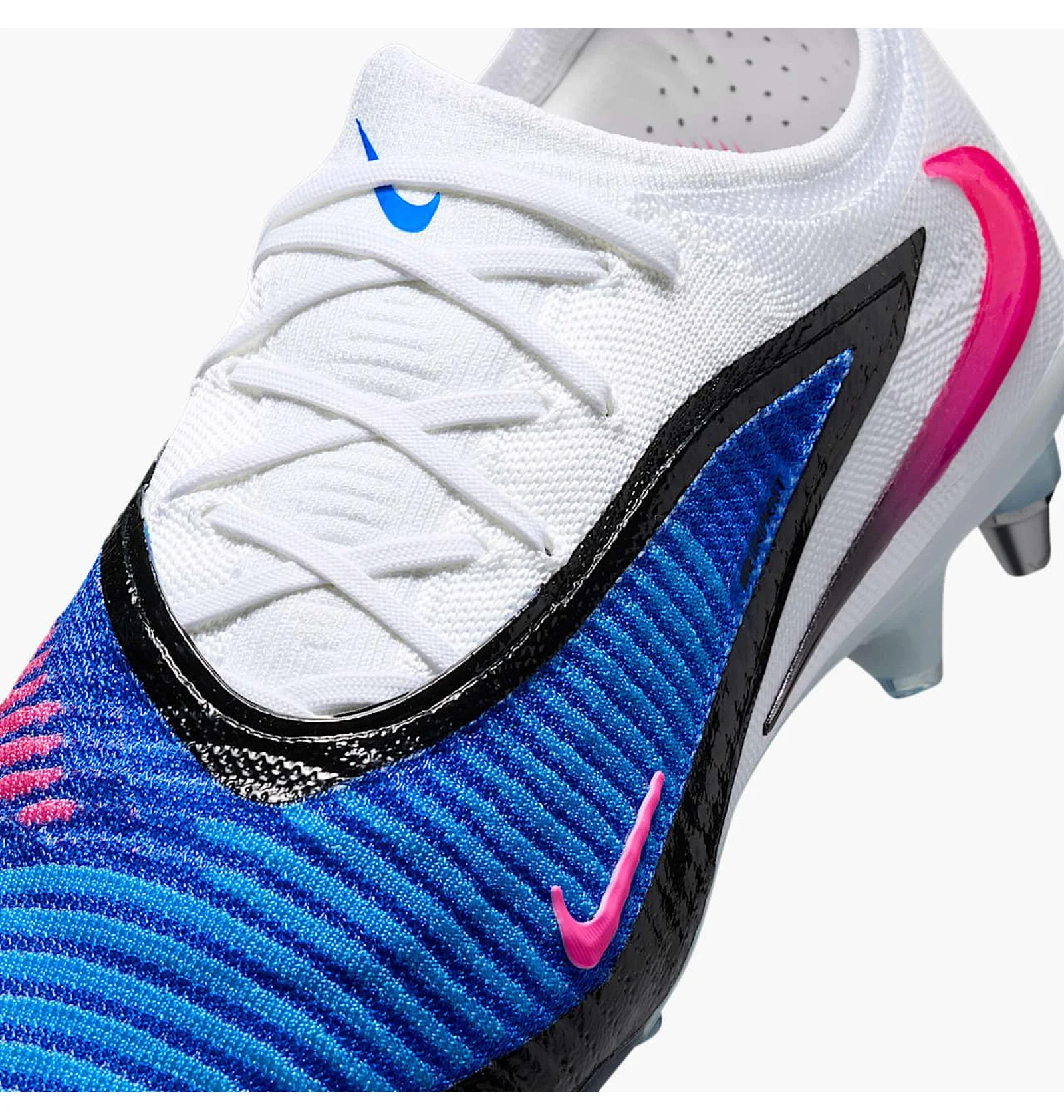 ᐉ Бутсы мужские Nike Phantom 6 Low Elite Sg-Pro White/Blue HV8988