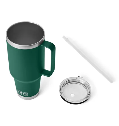 Термокружка Yeti Rambler Straw Mug 42Oz (1200Ml) Green 70000004251