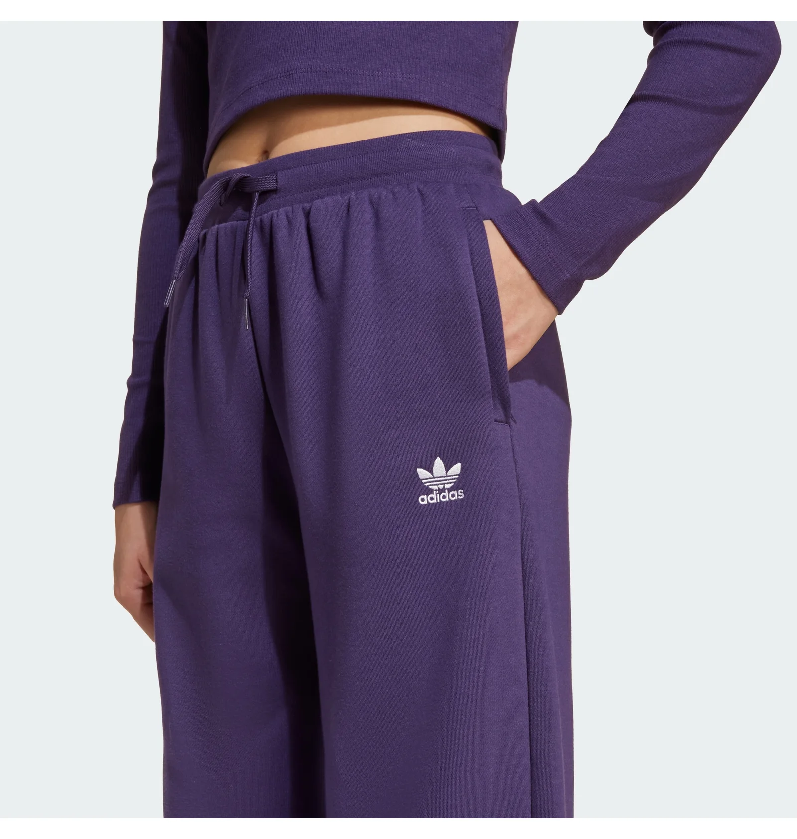 ᐉ Штаны детские Adidas Wide Leg Violet JX2783 - купить в интернет