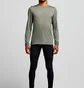 Лонгслив мужской Saucony Peregrine Merino Long Sleeve Grey SAM800362-BUH