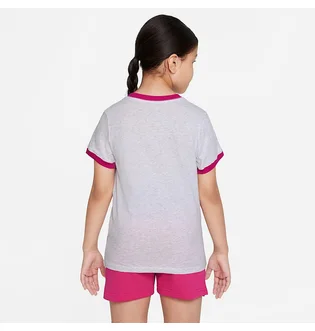 Футболка детская Nike G Nsw Tee Ringer Air Grey DO4641-051