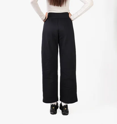 Штани жіночі Nike Sportswear Phoenix Fleece High-Rise Wide-Leg Pants Black Dq5615-010