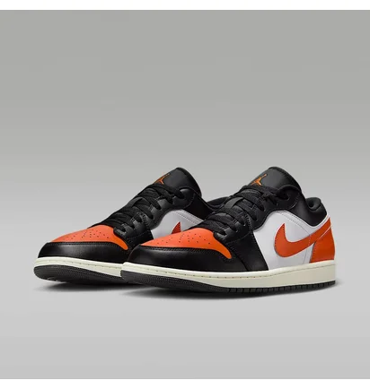 Кроссовки мужские Air Jordan Low Orange/Black 553558-081
