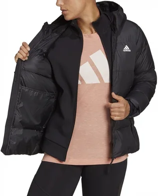 Куртка жіноча Adidas Hooded Jacket Sportswear W 11.11 Bb Down Black H14172