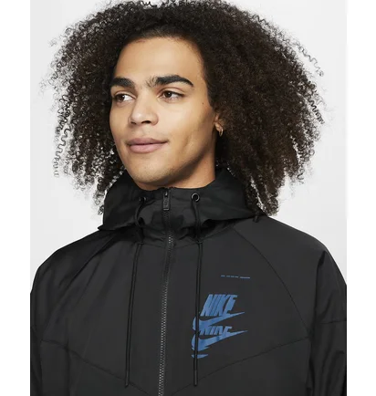 Вітровка чоловіча Nike M Nsw Spe+ Wvn Wr Jkt Mfta Black Dm6867-010