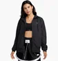 Олимпийка женская Nike Sportswear Classic Wovens Loose Uv Hooded Jacket Black FV6298-010