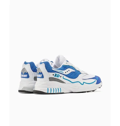 Кросівки унісекс Saucony 3D Grid Hurricane White/Black S70646-2