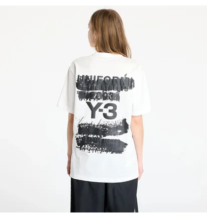 Футболка унисекс Y-3 Graphic White Y-6762CDA6AD3276589DF4CF2EBB