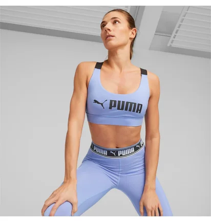 Леггинсы женские Puma Train Strong Hw Tight Light Blue 52160128