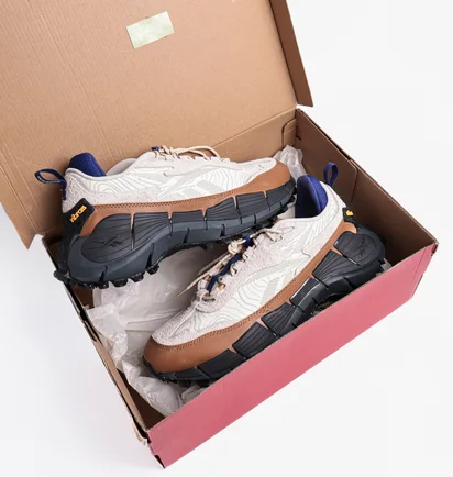 Кроссовки унисекс Reebok Zig Kinetica 2.5 Edge Beige Gx6831
