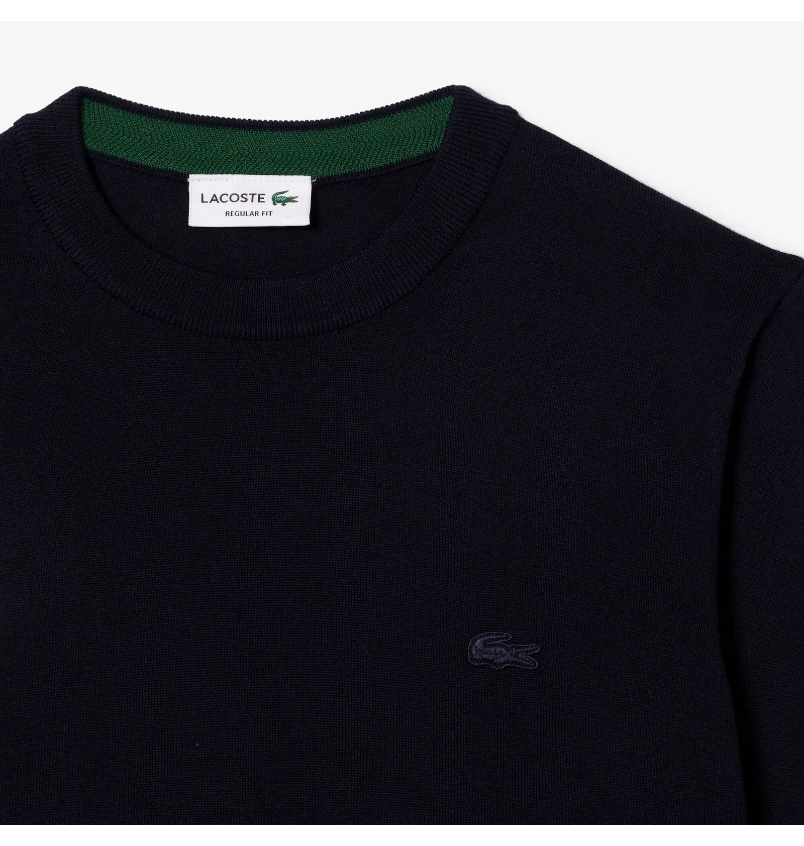 ᐉ Свитшот мужской Lacoste Wool Crewneck Pullover Blue AH1969166