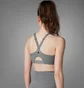 Топ жіночий Adidas Tlrd Impact Luxe High-Support Zip Bra Grey IT6656