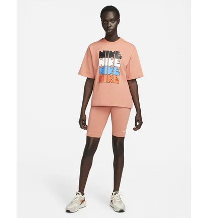 Шорты женские Nike Nsw Essential Biker Short Peach Cz8526-827