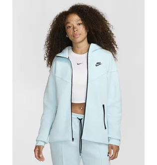 Толстовка женская Nike Sportswear Tech Fleece Windrunner Full-Zip Hoodie Light Blue FB8338-474