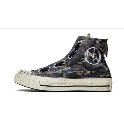 Кеди чоловічі Converse Chuck 70 Hi Camo/Blue 164833C