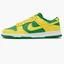 Кросівки чоловічі Nike Dunk Low Retro Green/Yellow DV0833-300